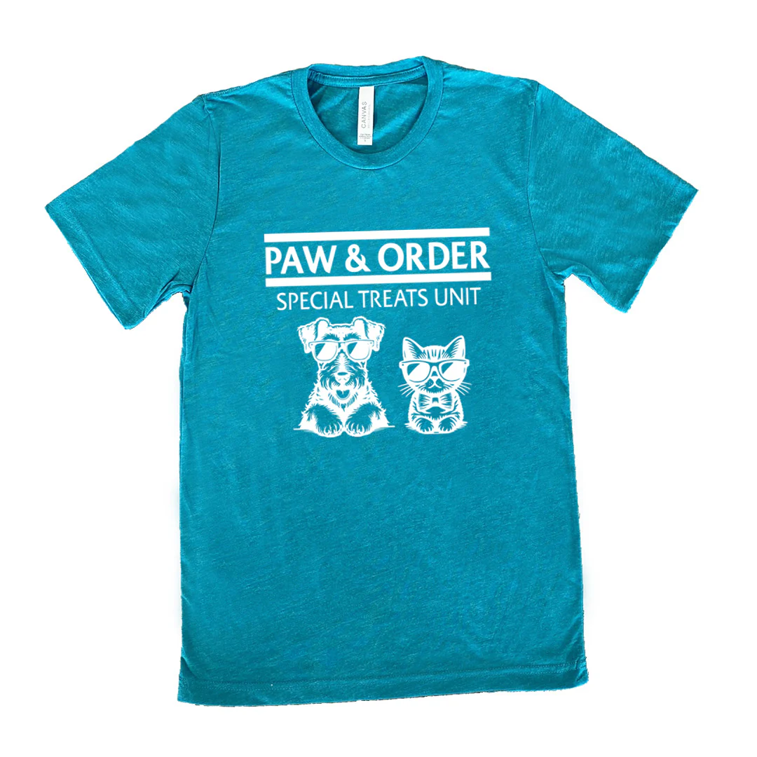 Paw & Order Shirt Unisex - Image 10