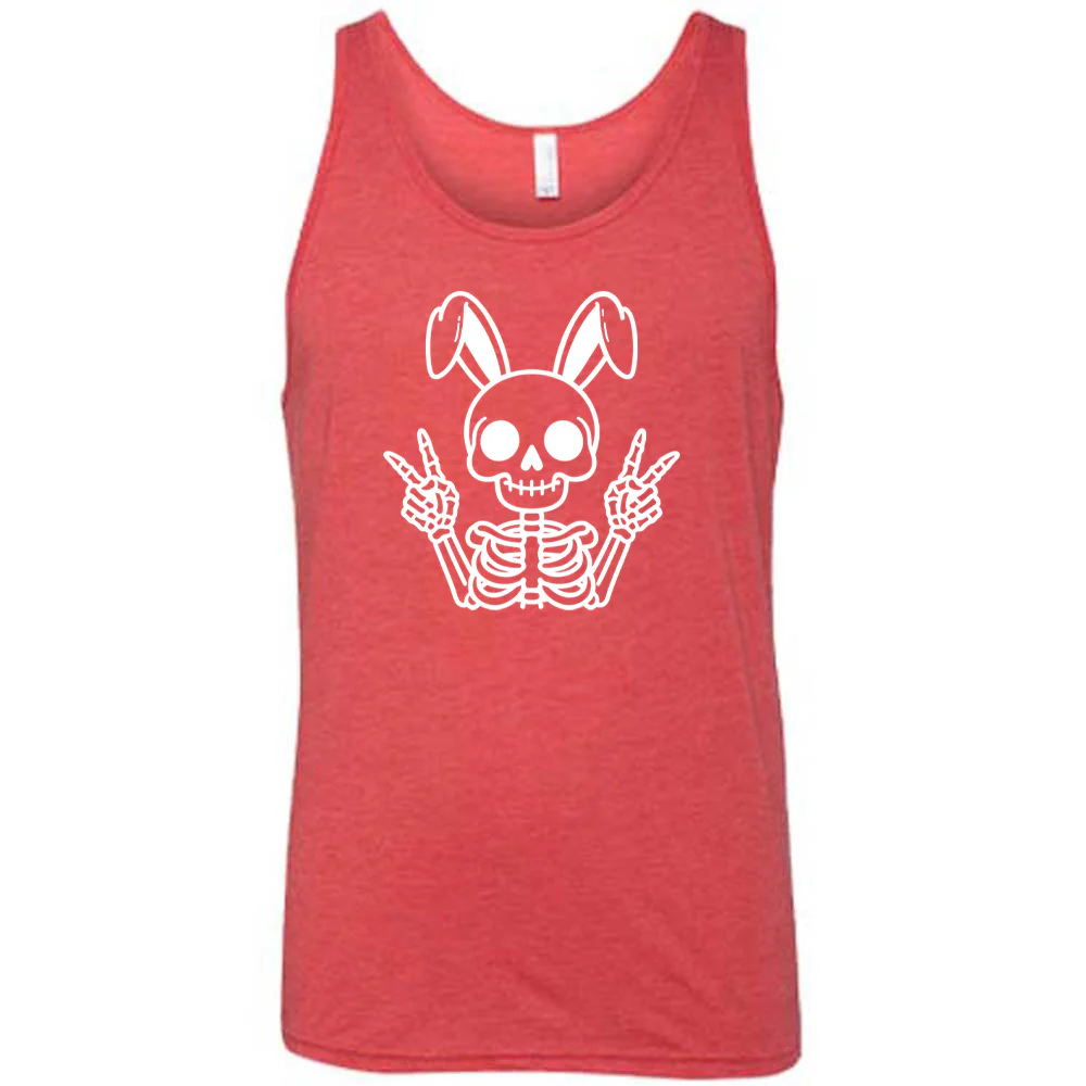 Peace Bunny Skeleton Shirt Unisex - Image 9