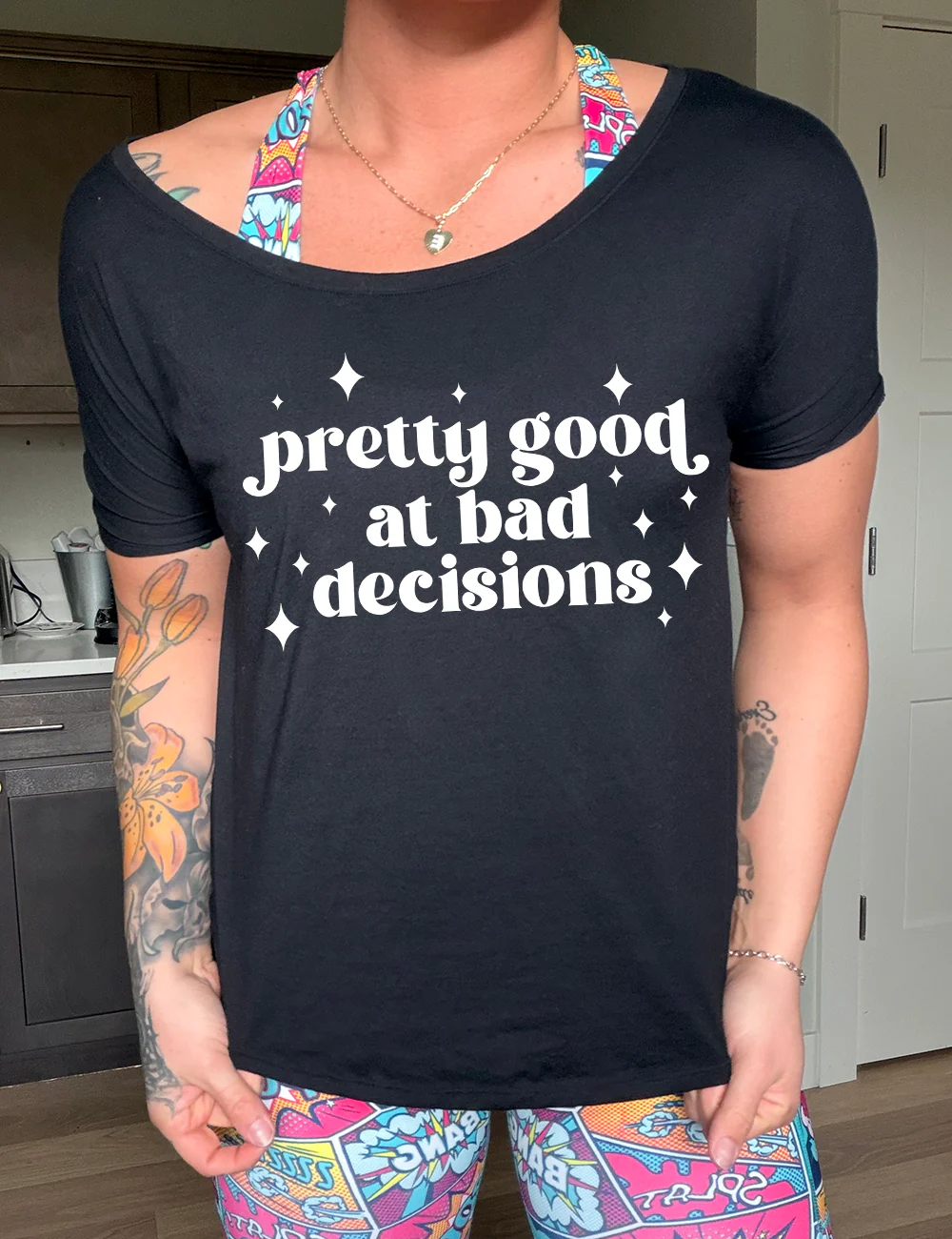 Pretty Good at Bad Decisions | Slouchy Tee