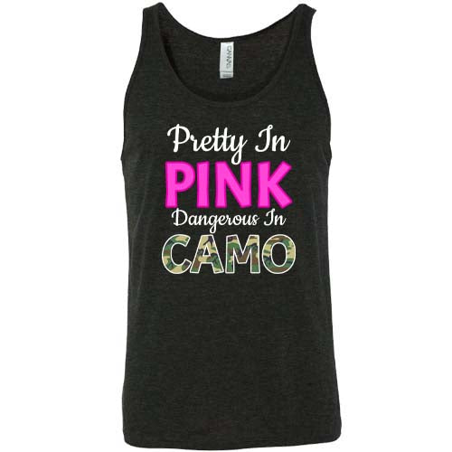 Pretty In Pink Dangerous In Camo Shirt Unisex - Image 3