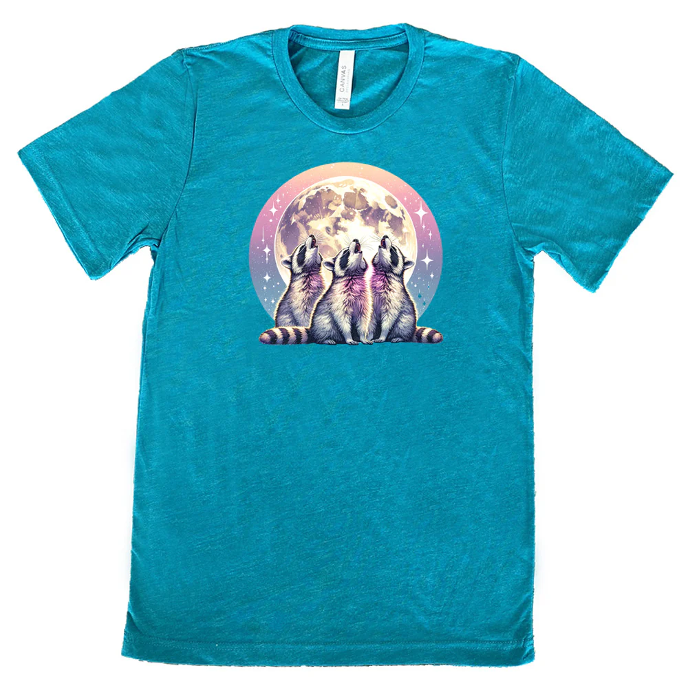 Raccoon Moon Shirt Unisex - Image 11