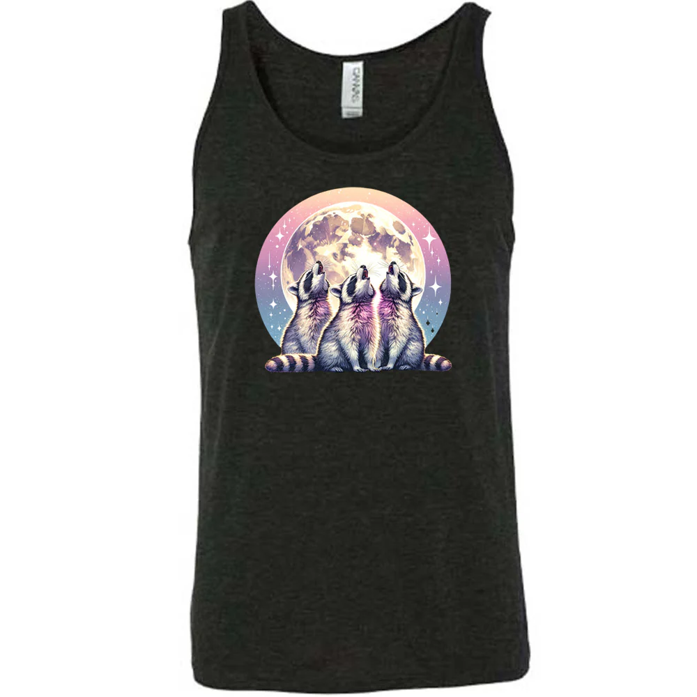Raccoon Moon Shirt Unisex - Image 3