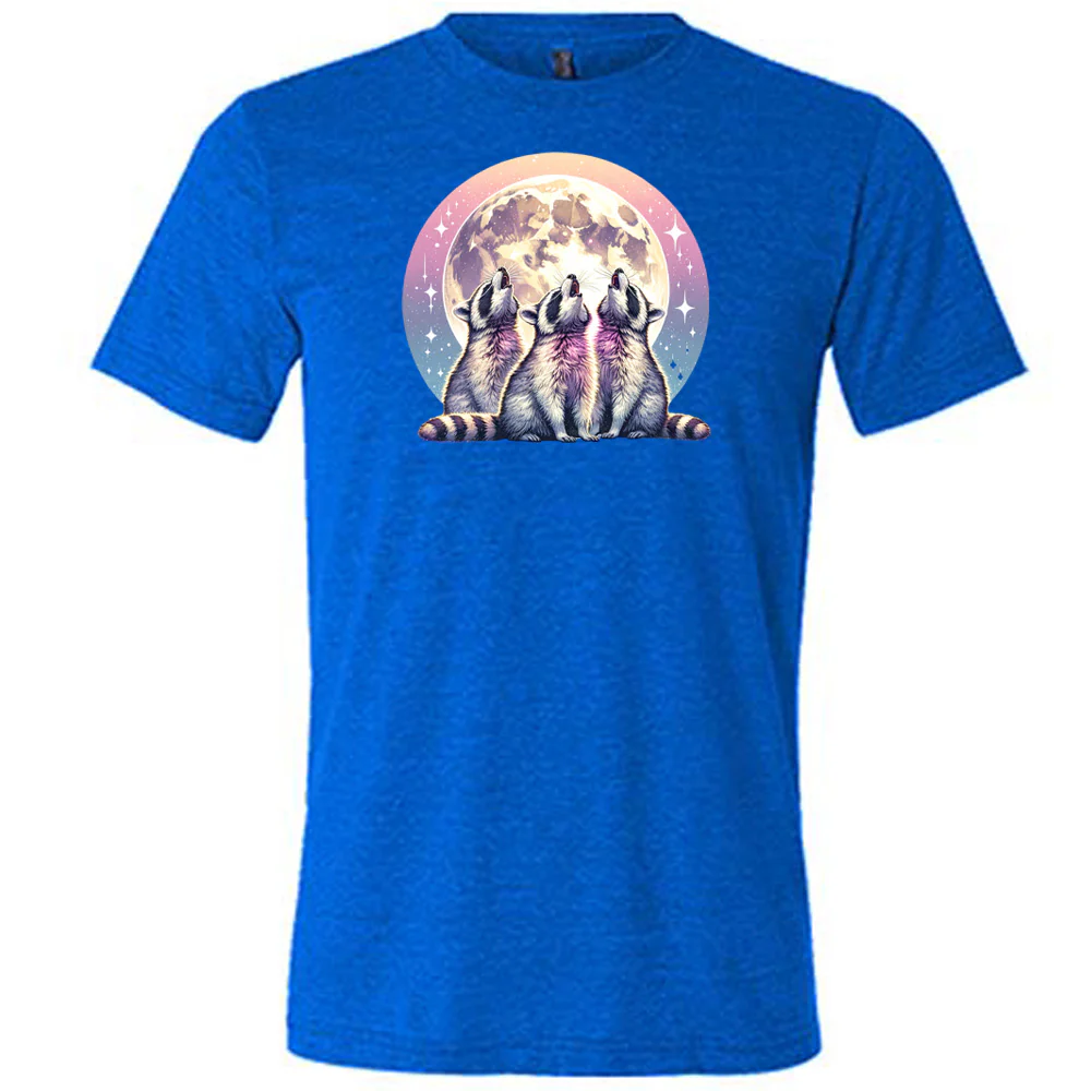 Raccoon Moon Shirt Unisex - Image 4