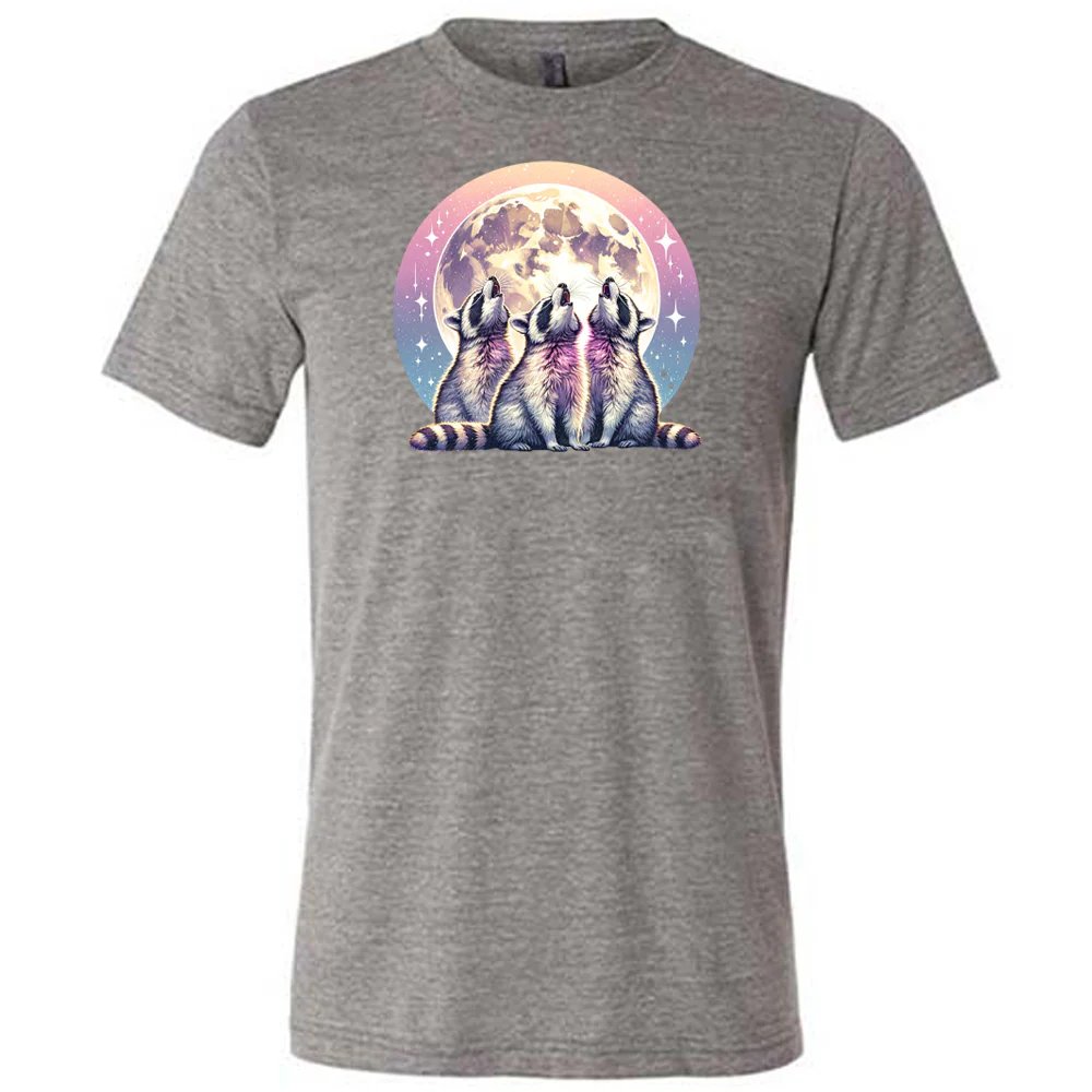 Raccoon Moon Shirt Unisex - Image 6