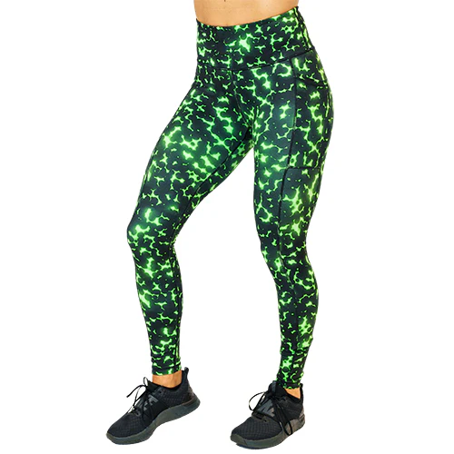 Radioactive Leggings | Green - Image 13