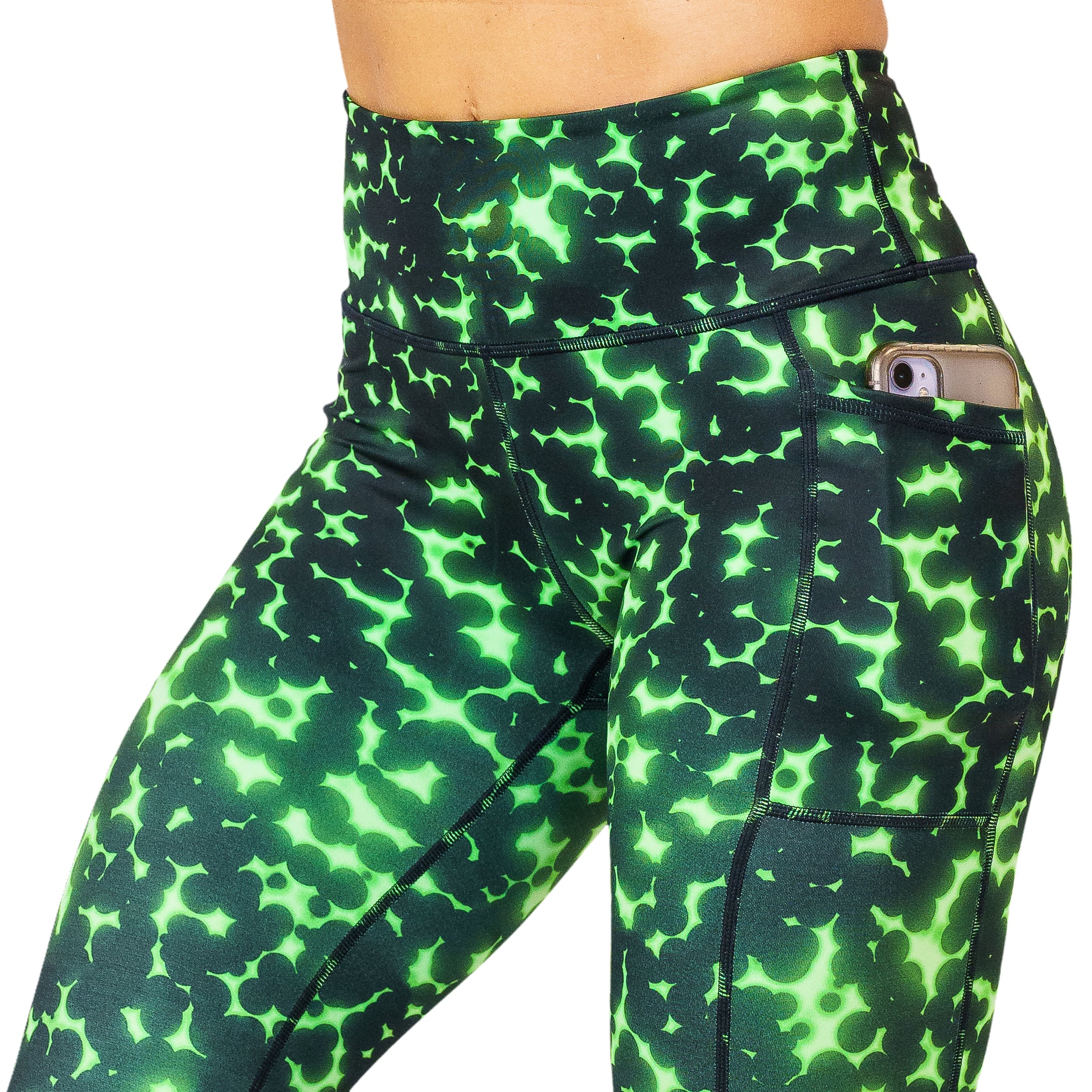 Radioactive Leggings | Green - Image 5