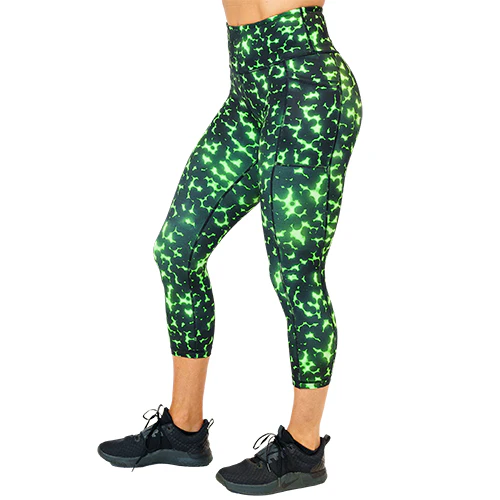 Radioactive Leggings | Green - Image 6