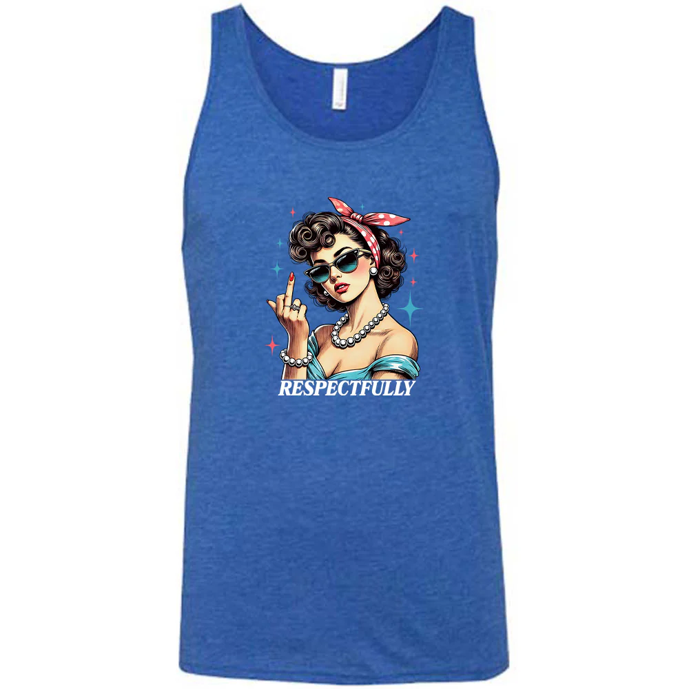 Respectfully Middle Finger Shirt Unisex - Image 8