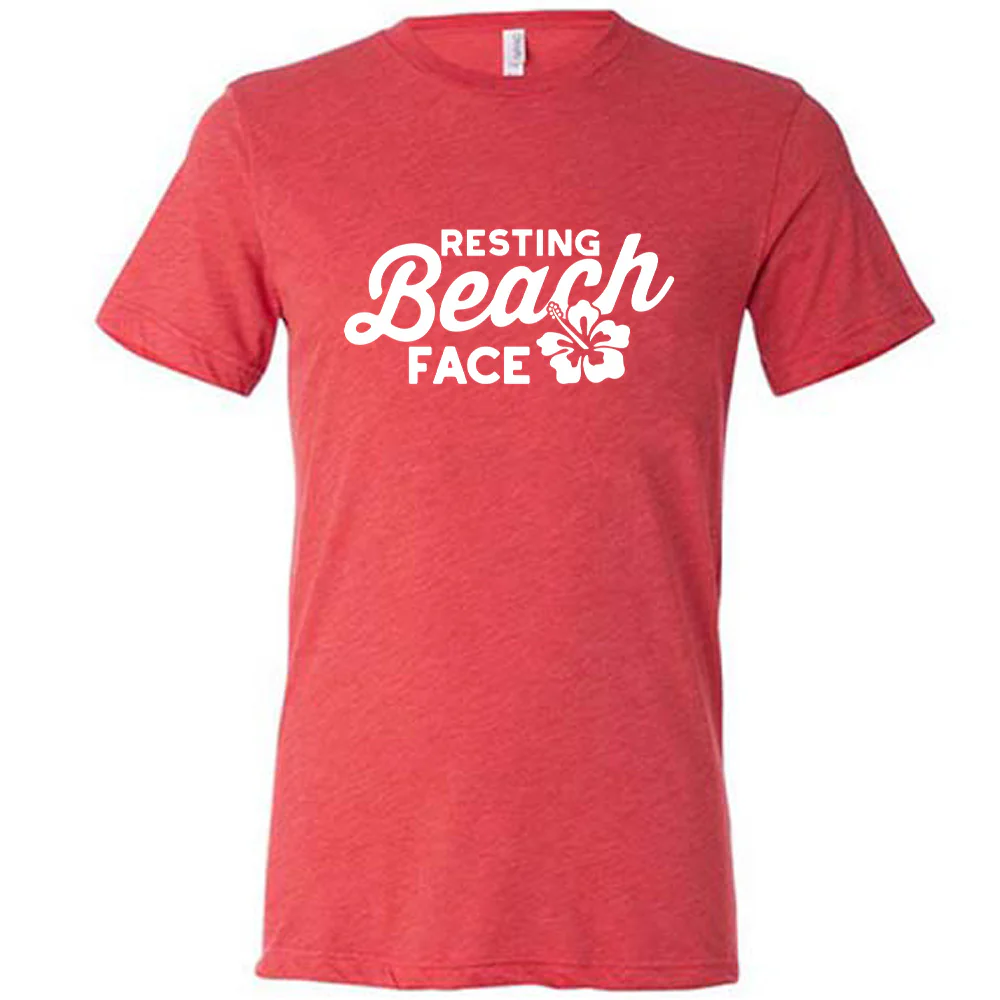 Resting Beach Face Shirt Unisex - Image 7