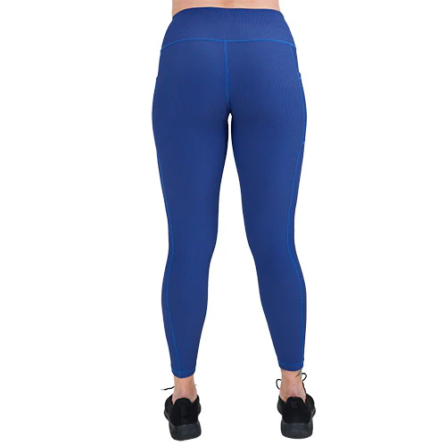 Ribbed Leggings | Navy - Image 9