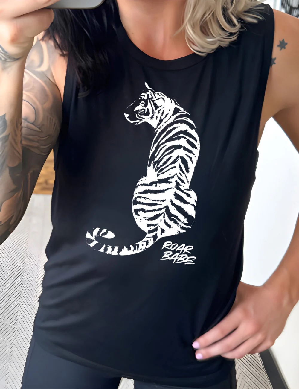 Roar Babe Tiger Muscle Tank
