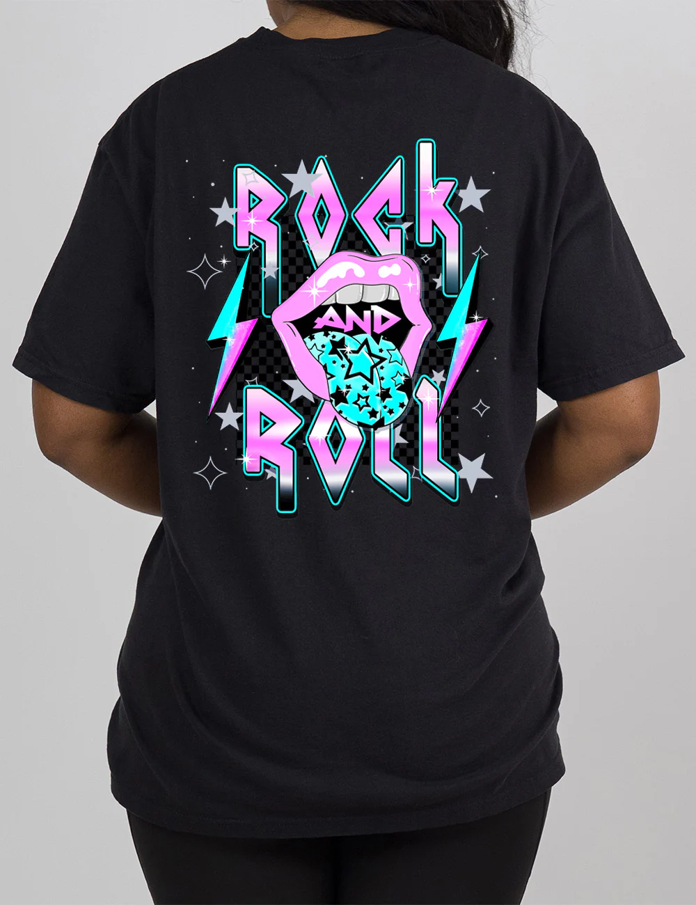 Rock & Roll Mouth Modern Tee - Image 3