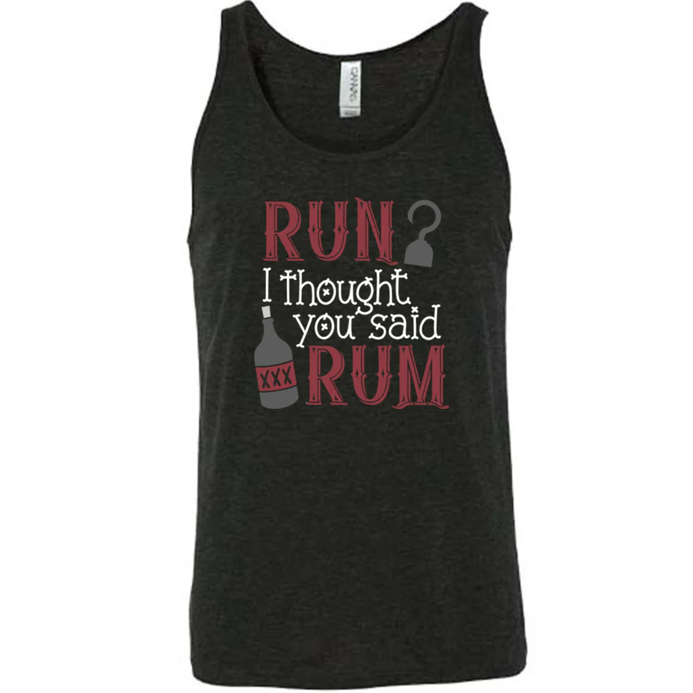 Run? I Thought You Said Rum Shirt Unisex - Image 3