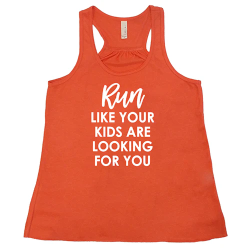Run Like Your Kids Are Looking For You Shirt - Image 3