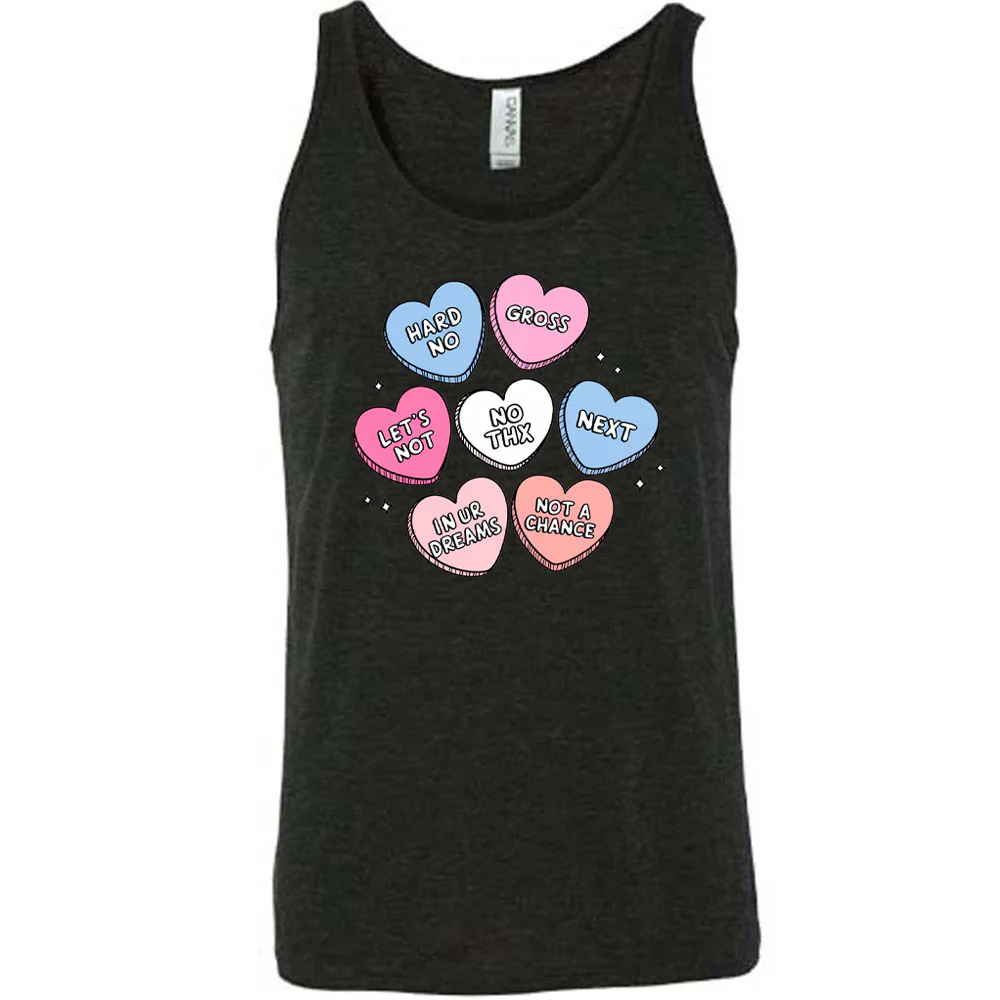 Sarcastic Heart Candies Shirt Unisex - Image 2
