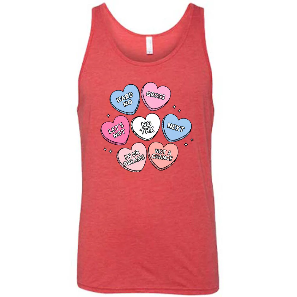 Sarcastic Heart Candies Shirt Unisex - Image 4