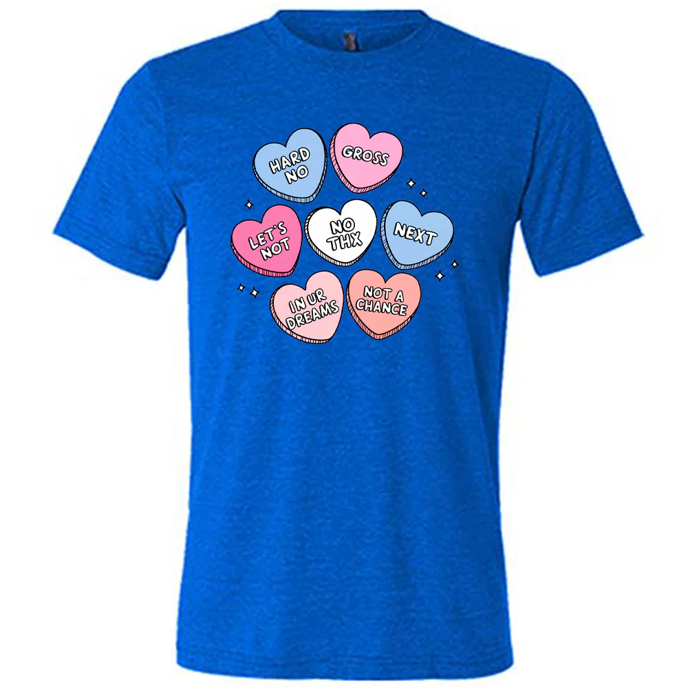 Sarcastic Heart Candies Shirt Unisex - Image 7