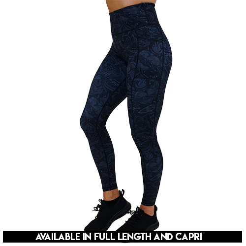 Shadow Vintage Tattoo Leggings - Image 3