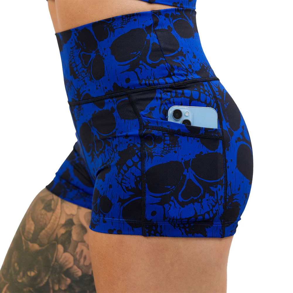Shorts | Cobalt Skulls - Image 3