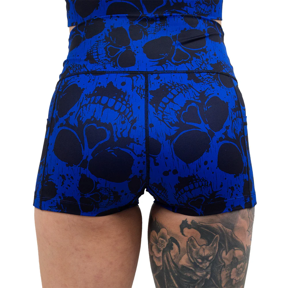 Shorts | Cobalt Skulls - Image 4