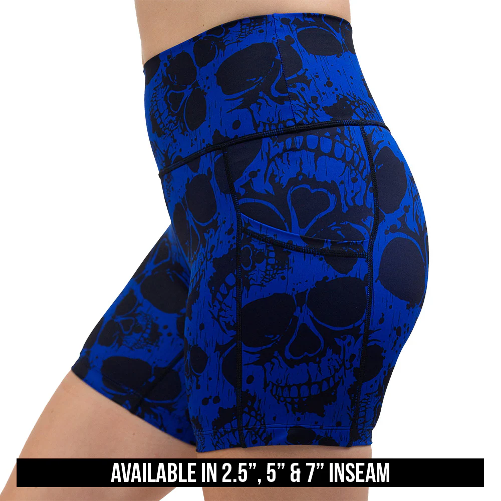 Shorts | Cobalt Skulls - Image 5