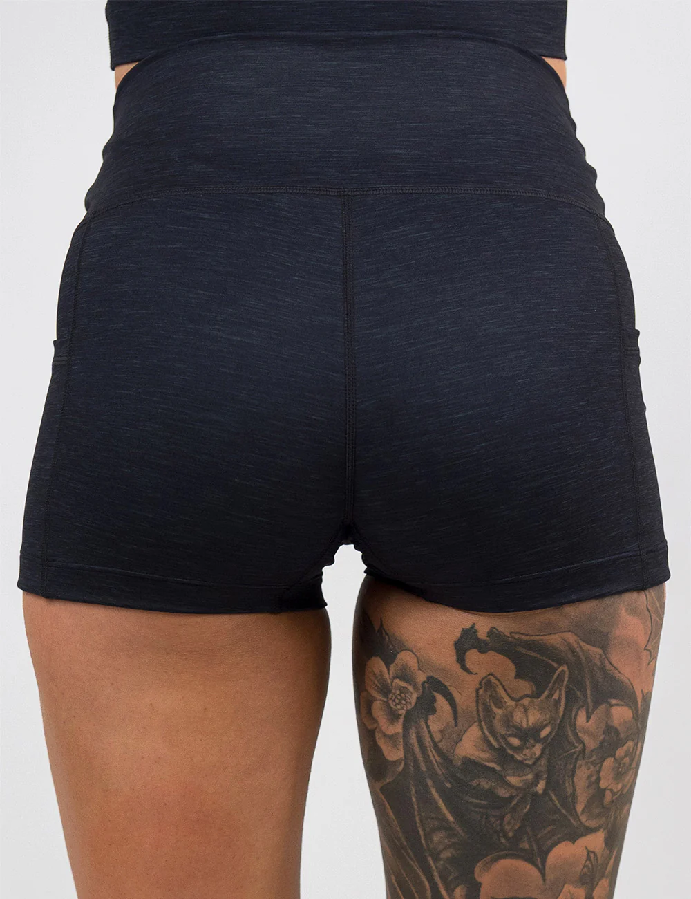 Shorts | Heather Black - Image 5