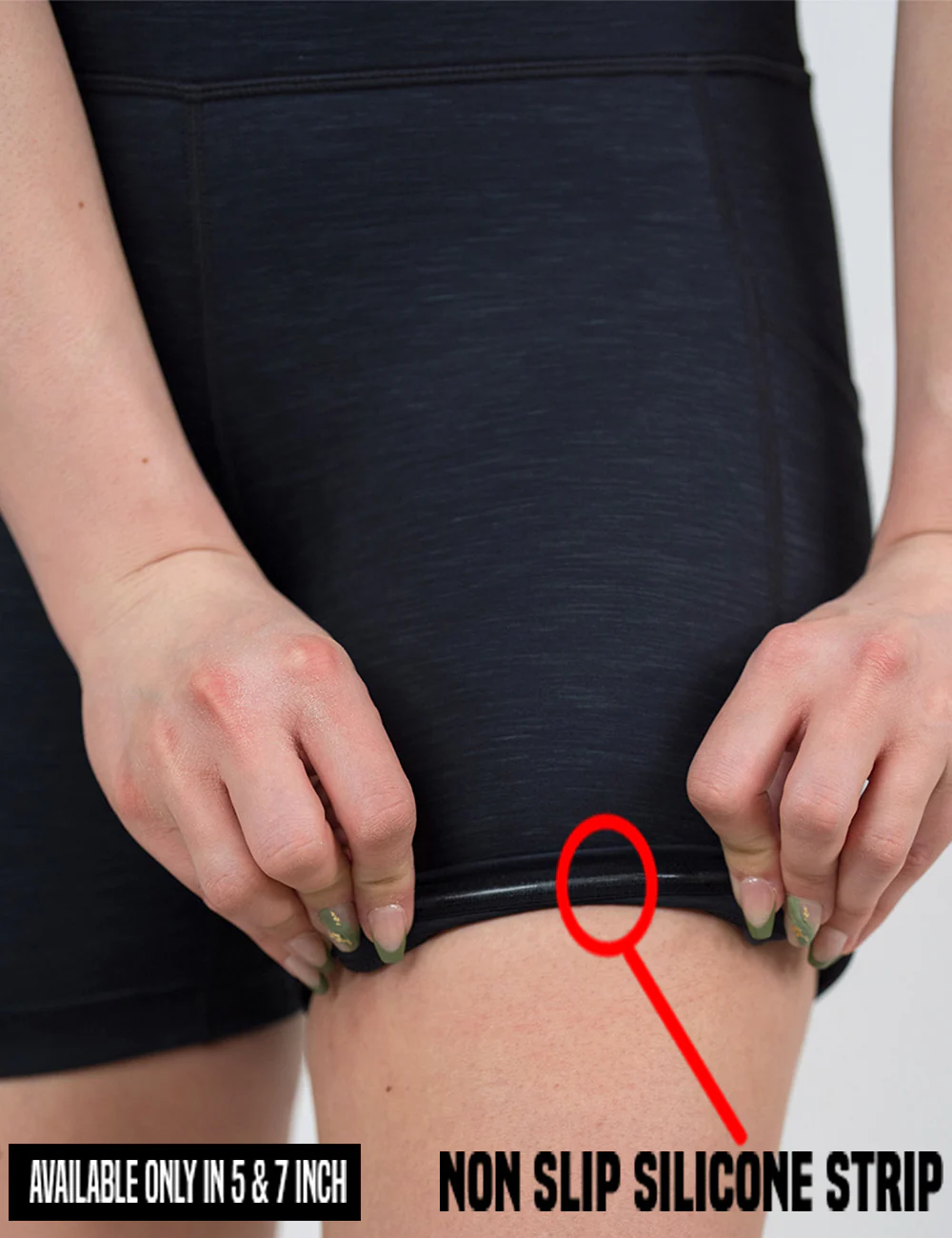 Shorts | Heather Black - Image 8