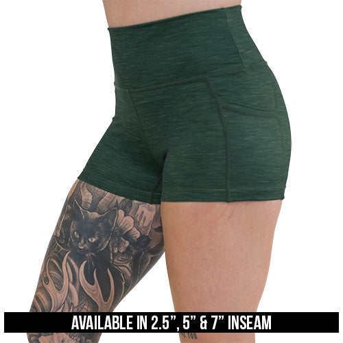 Shorts | Heather Green - Image 3