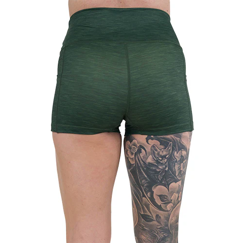 Shorts | Heather Green - Image 5