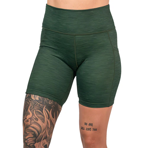 Shorts | Heather Green - Image 8