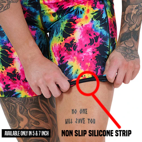 Shorts | Neon Tie Dye - Image 2