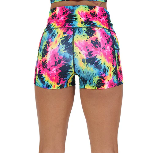 Shorts | Neon Tie Dye - Image 5