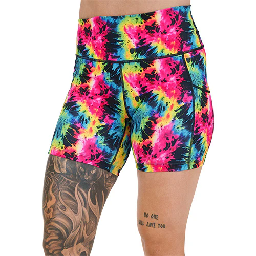 Shorts | Neon Tie Dye - Image 6