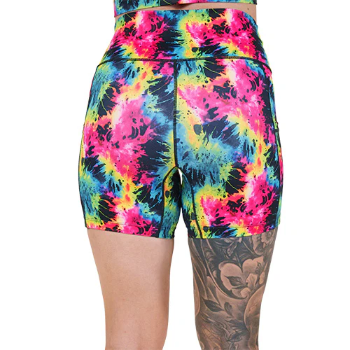 Shorts | Neon Tie Dye - Image 7