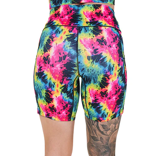 Shorts | Neon Tie Dye - Image 9
