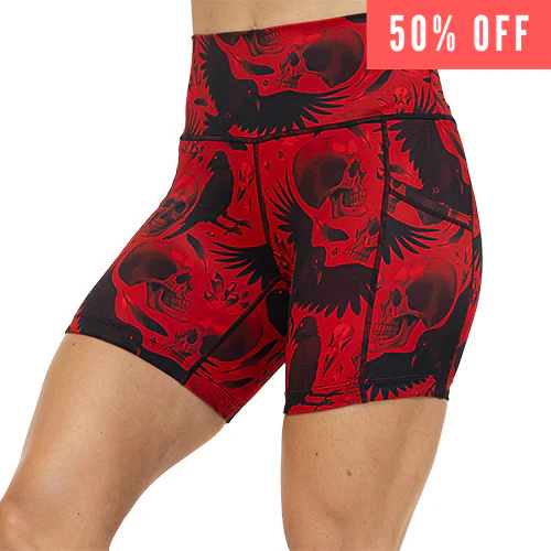 Shorts | Raven Skull