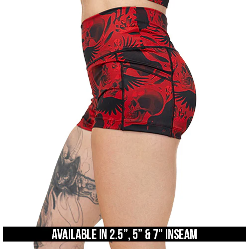 Shorts | Raven Skull - Image 3