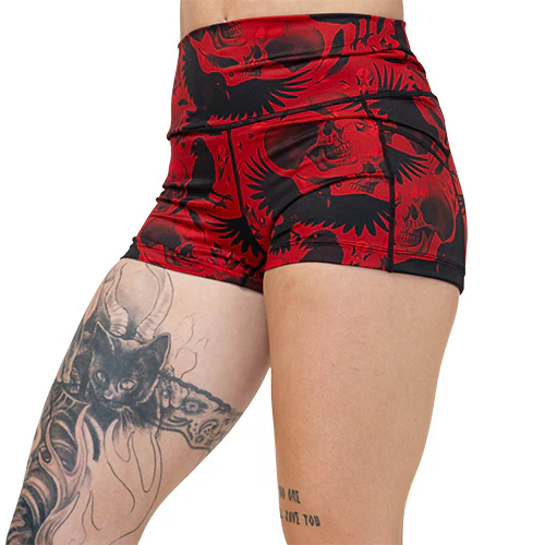 Shorts | Raven Skull - Image 5
