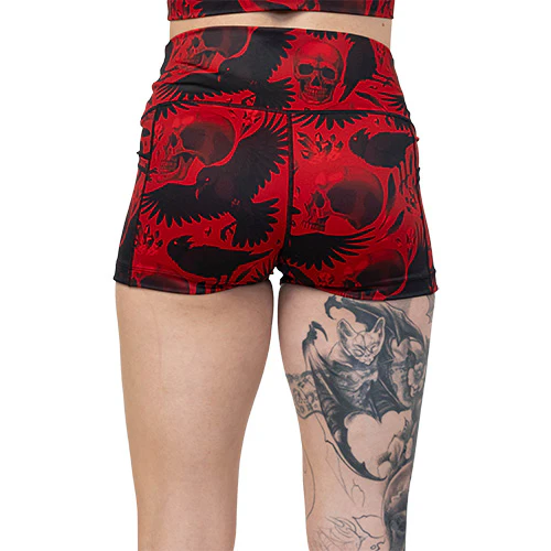 Shorts | Raven Skull - Image 6