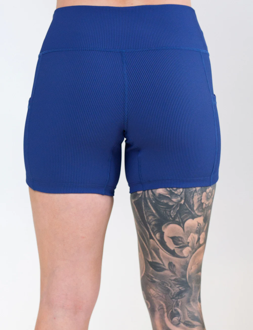 Shorts | Ribbed | Navy - Image 6