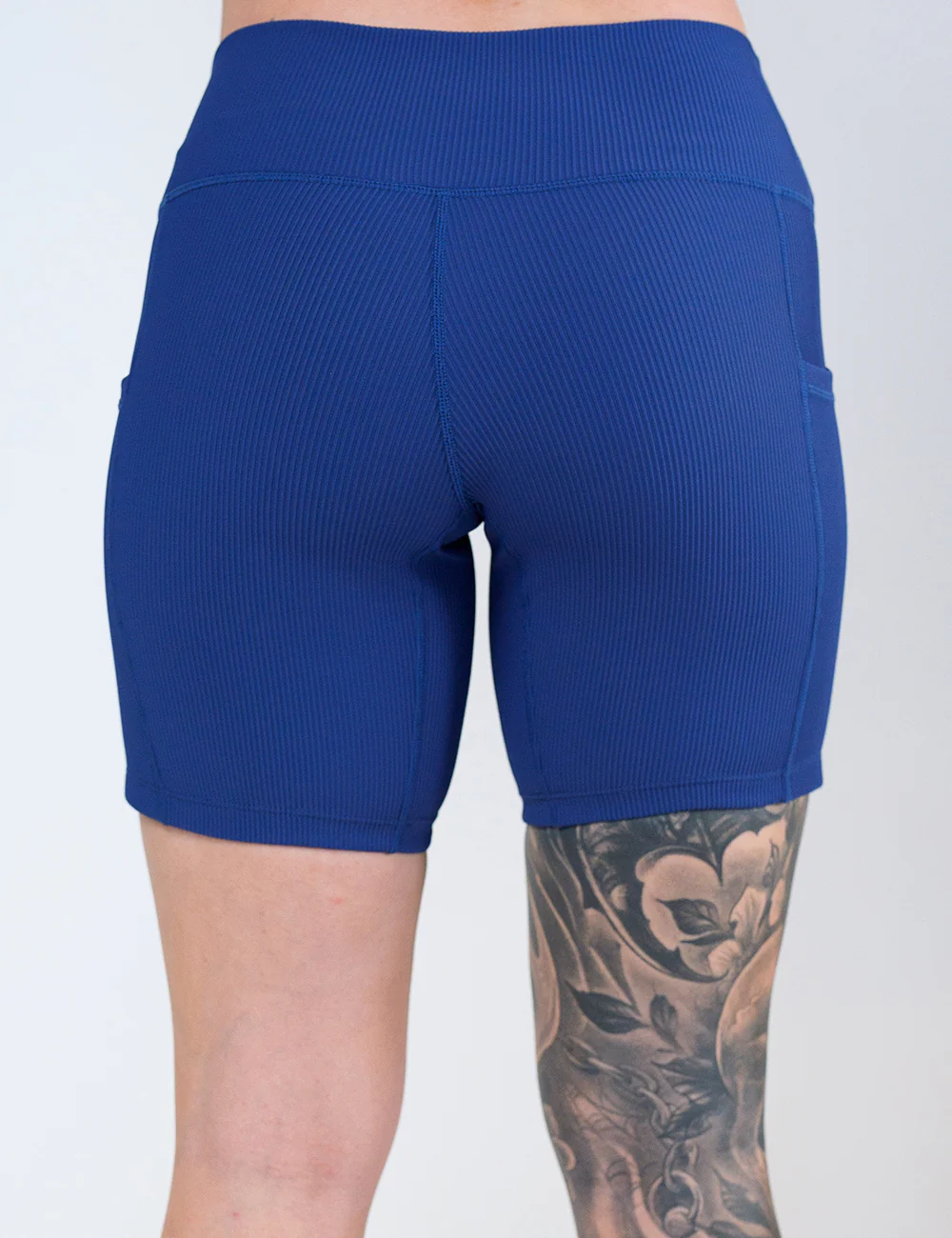 Shorts | Ribbed | Navy - Image 9