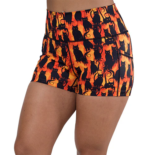Shorts | You're Creepin Meowt - Image 10