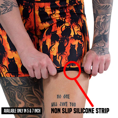 Shorts | You're Creepin Meowt - Image 5