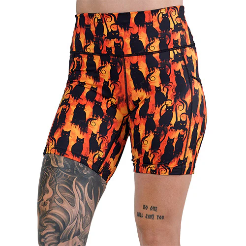 Shorts | You're Creepin Meowt - Image 6