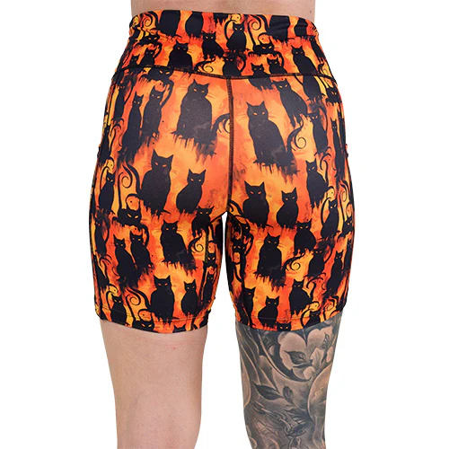 Shorts | You're Creepin Meowt - Image 7