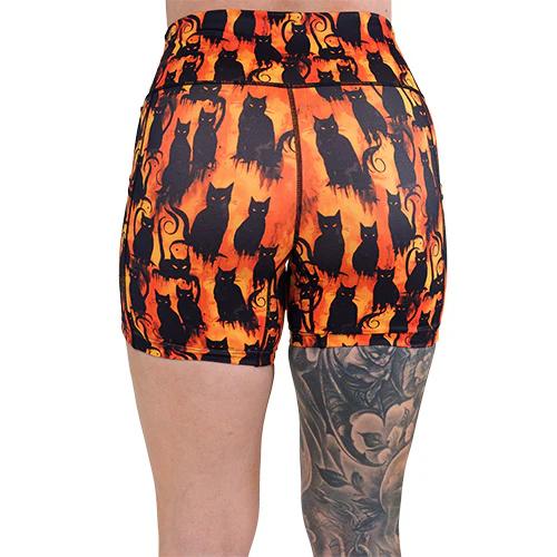 Shorts | You're Creepin Meowt - Image 9