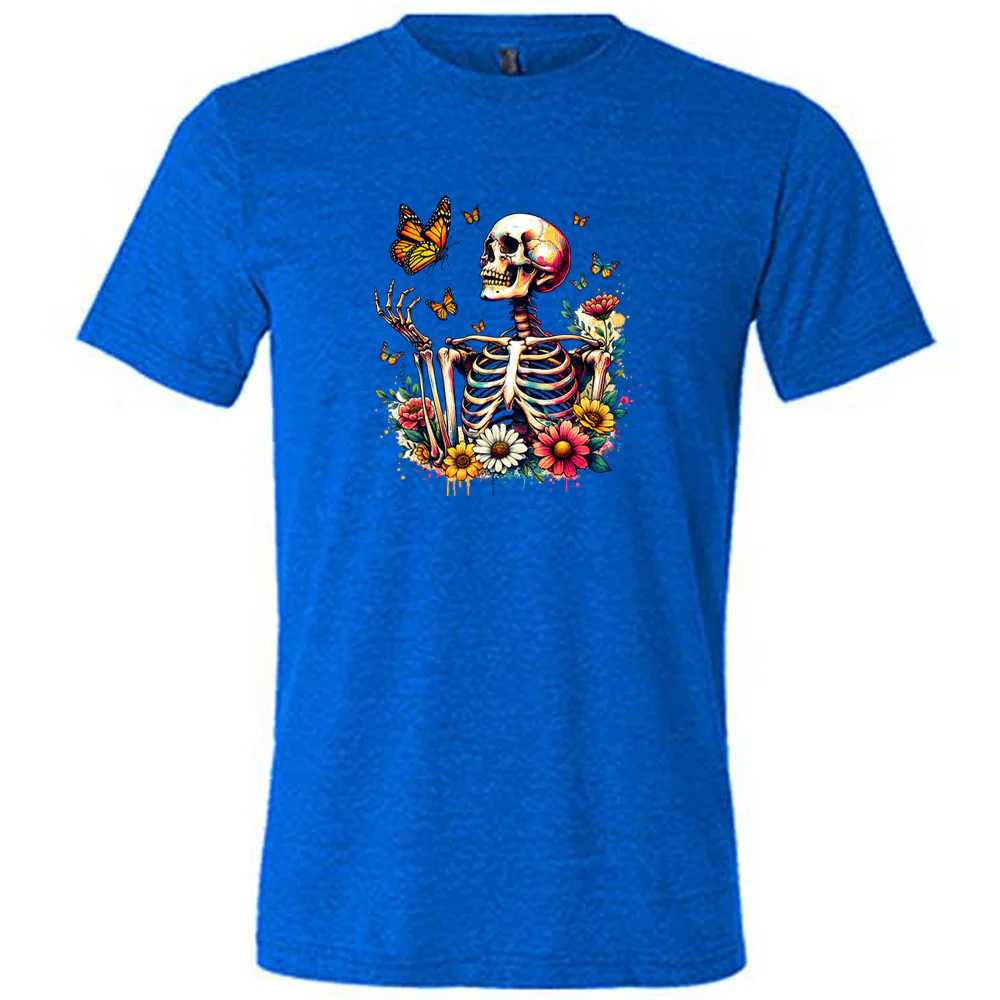 Skeleton Butterflies Shirt Unisex - Image 5