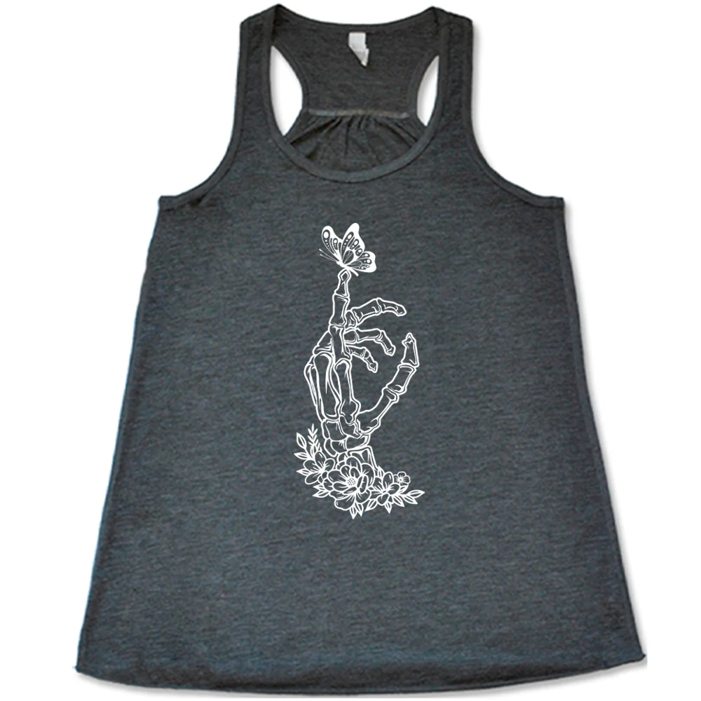 Skeleton Hand Butterfly Shirt - Image 2