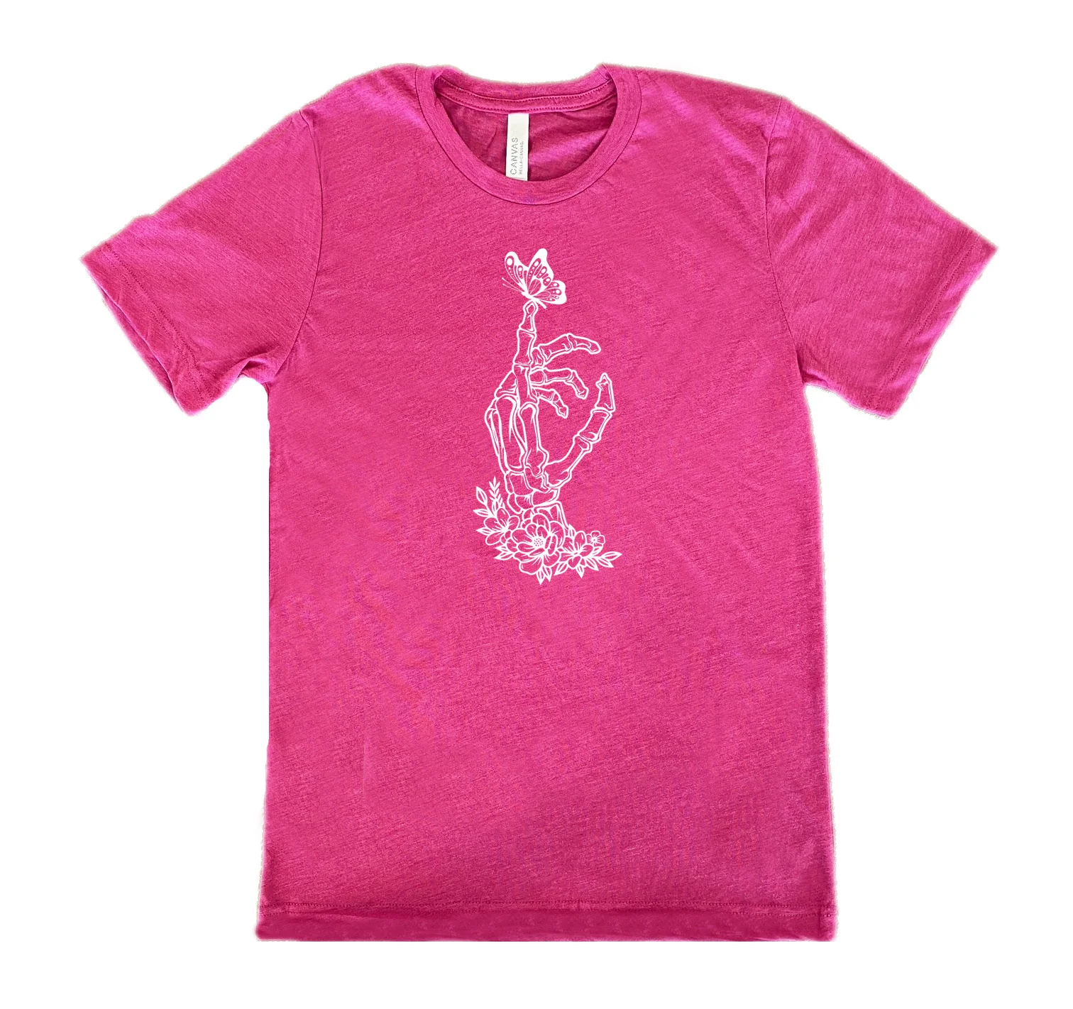 Skeleton Hand Butterfly Shirt Unisex - Image 10