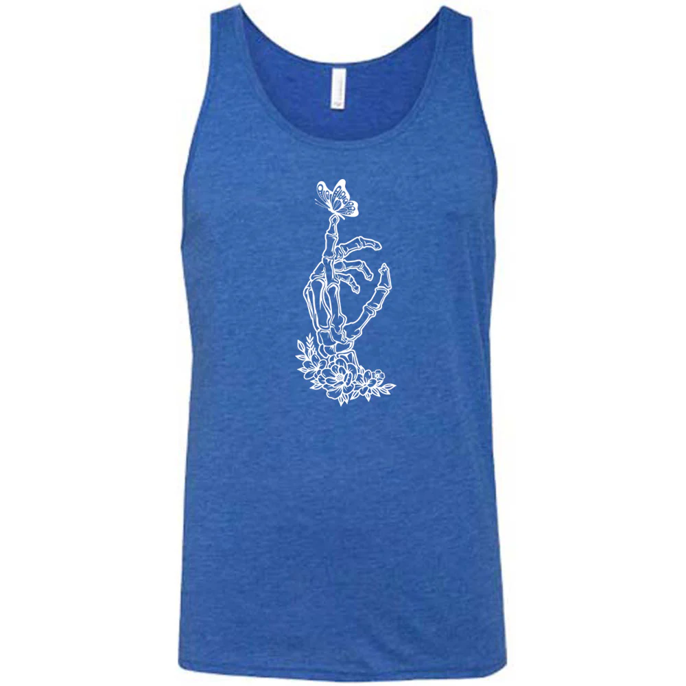 Skeleton Hand Butterfly Shirt Unisex - Image 4